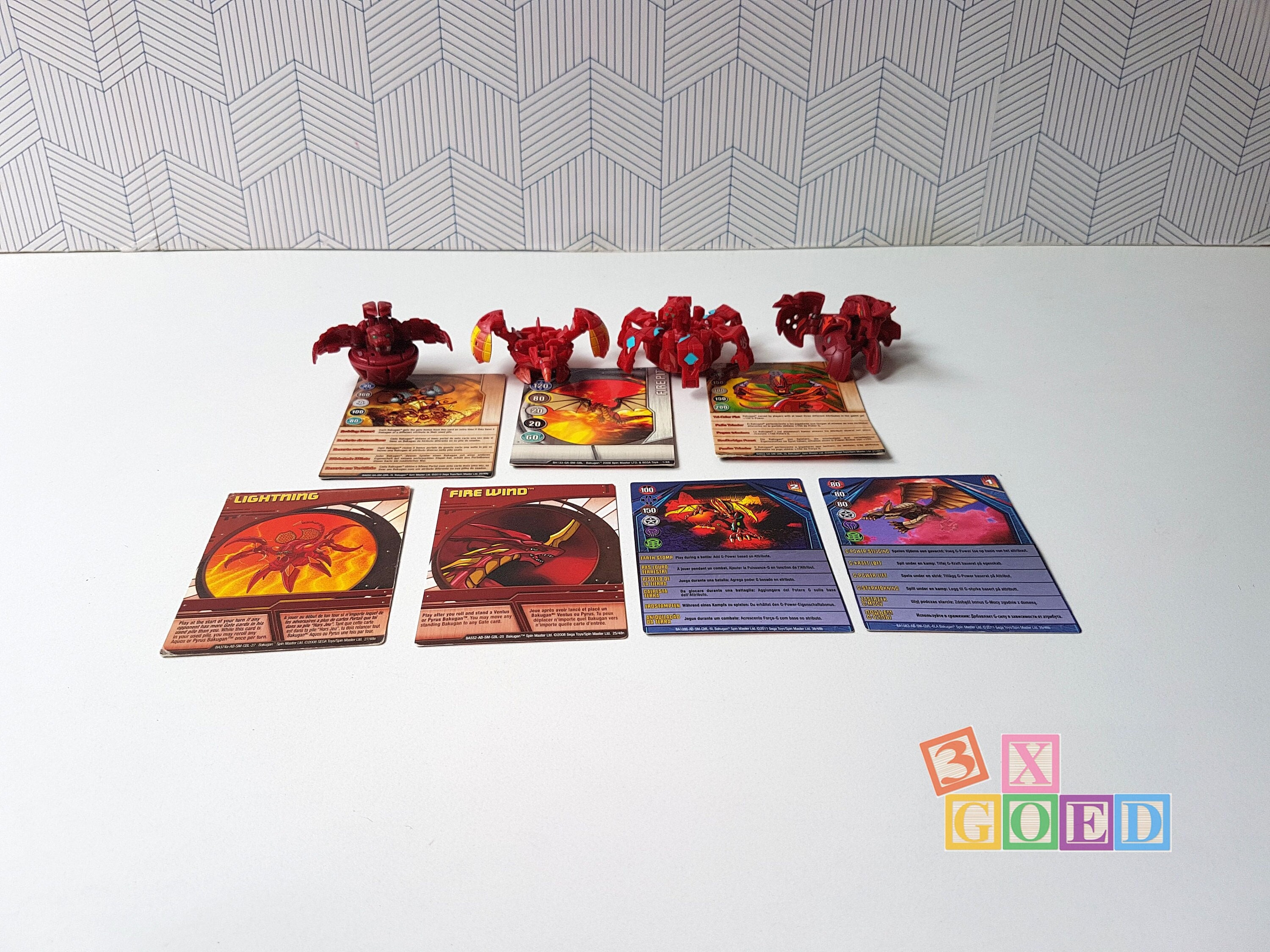  Bakugan Special Ability Trading Card Pyrus : Toys & Games