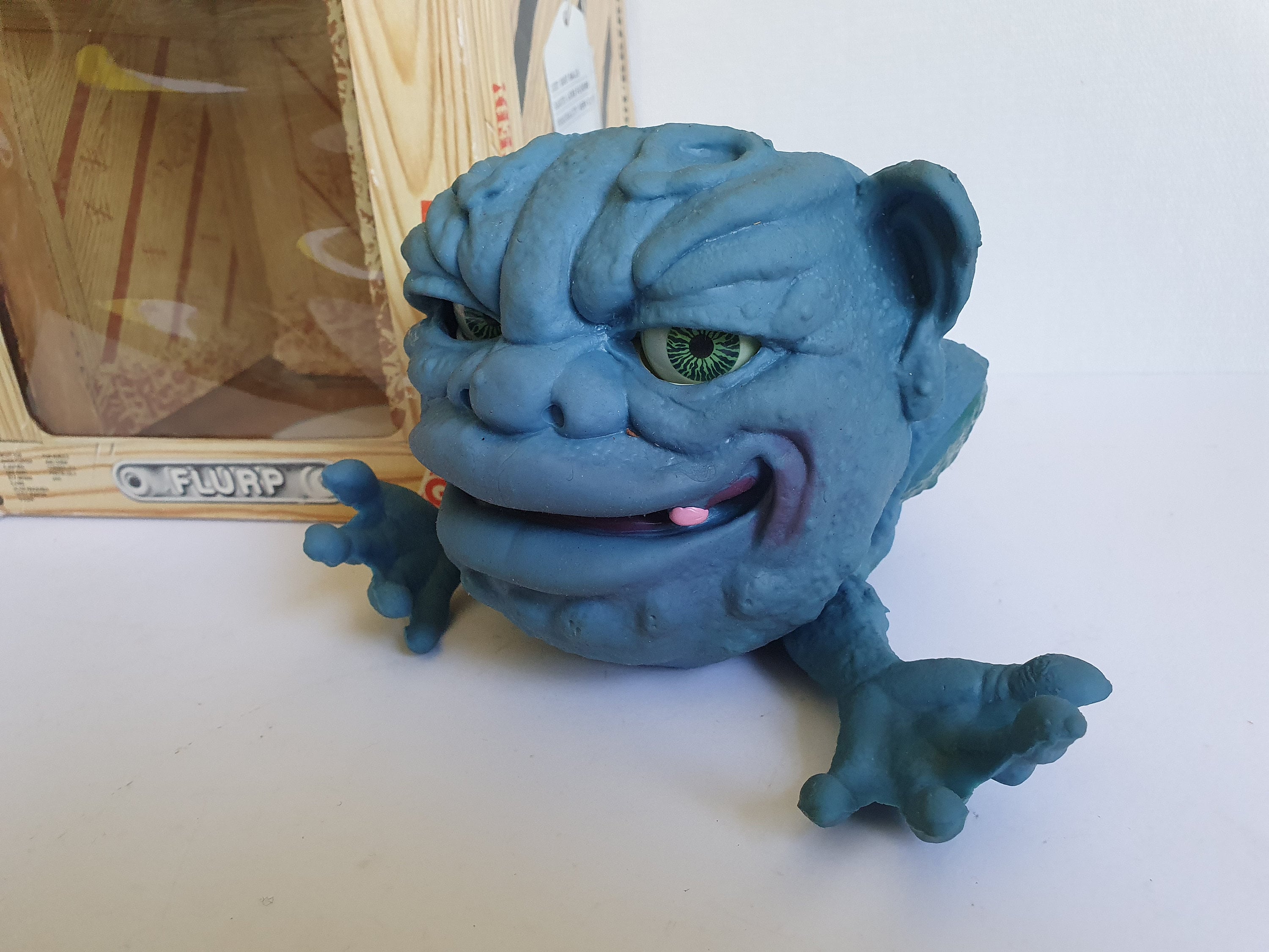 Vintage Boglin Flurp Vlobb Plunk Hand Puppet – 1980s Action GT