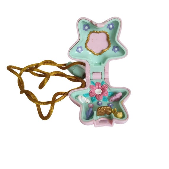 Polly Pocket Film Star Locket 1992 bluebird