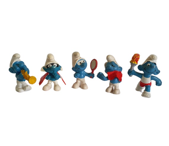 Lot De 15 Figurines SCHLEICH Schtroumpfs – Bata Fin Années 70 / Début 80