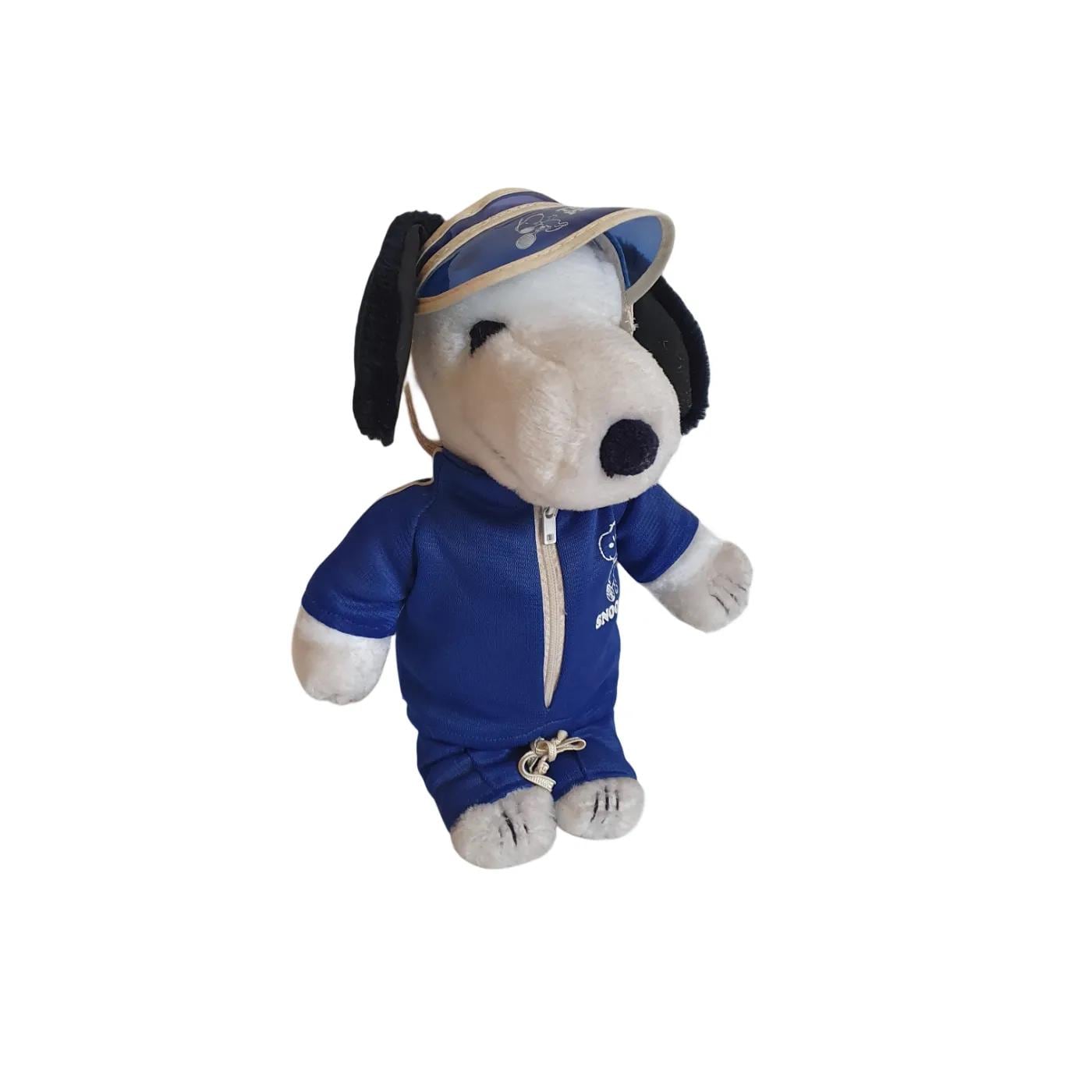 Vintage United Feature Syndicate Inc Snoopy Plush W/original Blue