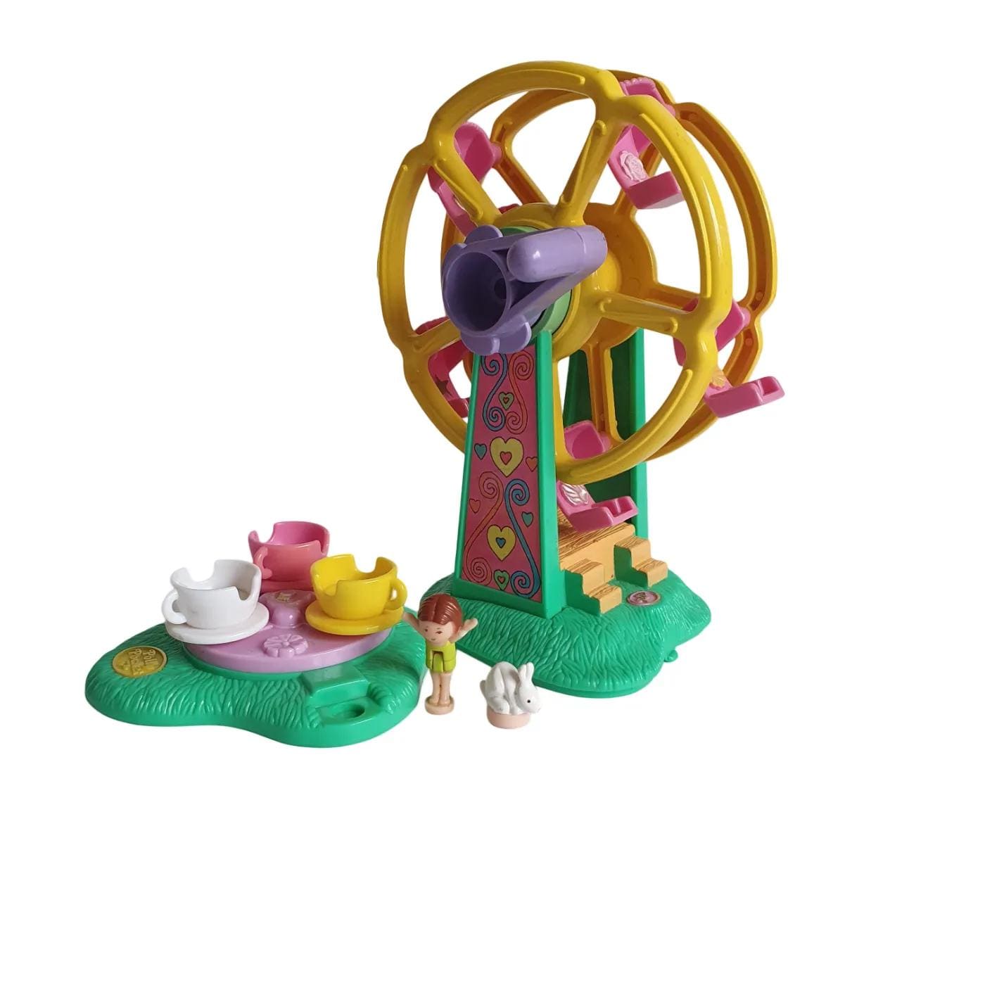 Vintage Bluebird 1996 Polly Pocket Polly's Rides & Surprises Fun