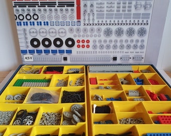 Vintage LEGO Dacta 4.5V Technic Resource Set - Large #9605 - Etsy