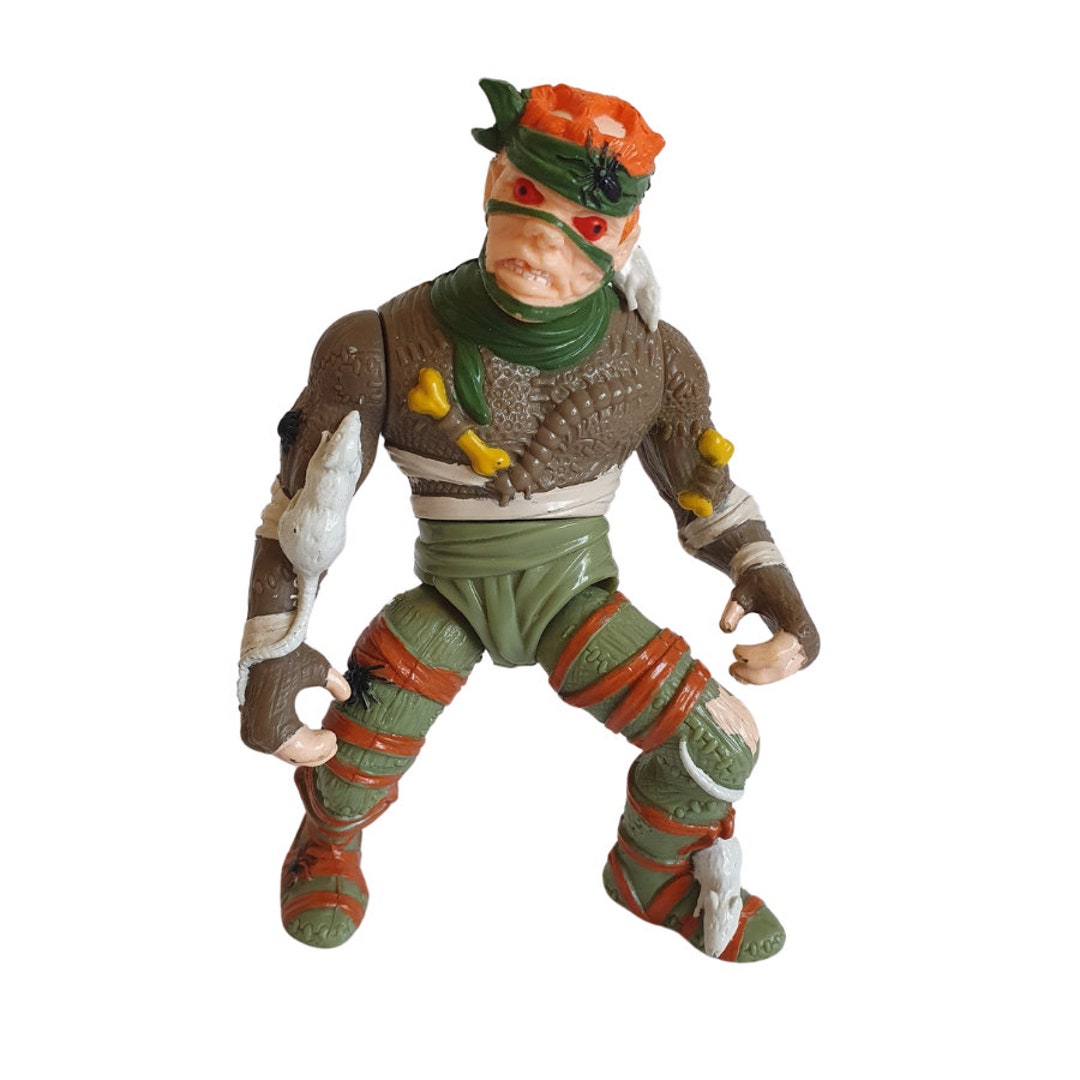 Vintage Playmates TMNT Ninja Turtles Rat King Action Figure 4
