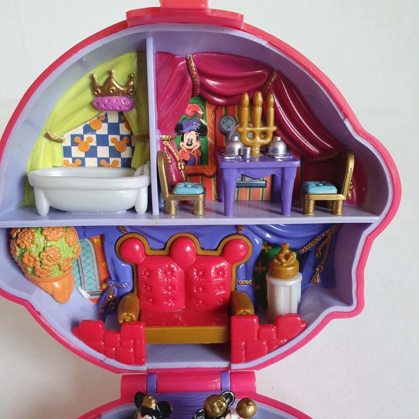 Vintage Bluebird 1996 Polly Pocket Minnie and Mickey Mouse