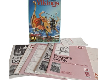 Vintage RuneQuest Vikings Supplement Avalon Hill