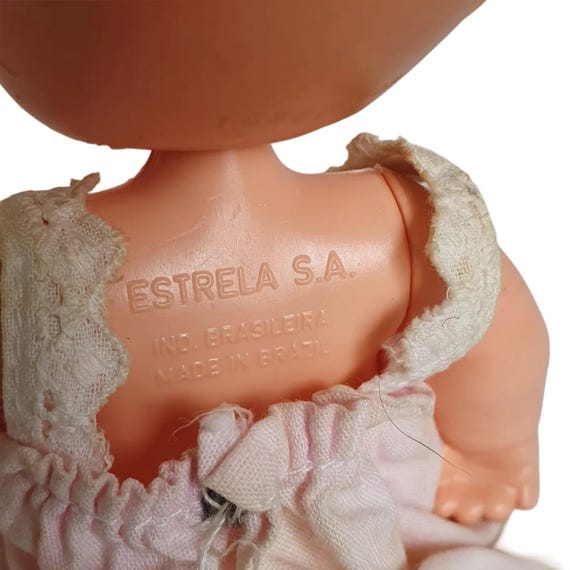Vintage Brazilian Estrela Bebê Chuquinha Baby Dolls 5.9