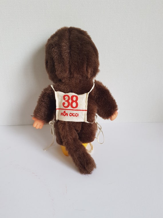 おしゃぶりモンチッチ初代 ヴィンテージ 1974〜78年 希少タグ☆初代