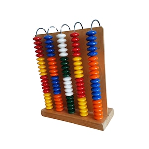 Vintage Large Wooden Abacus