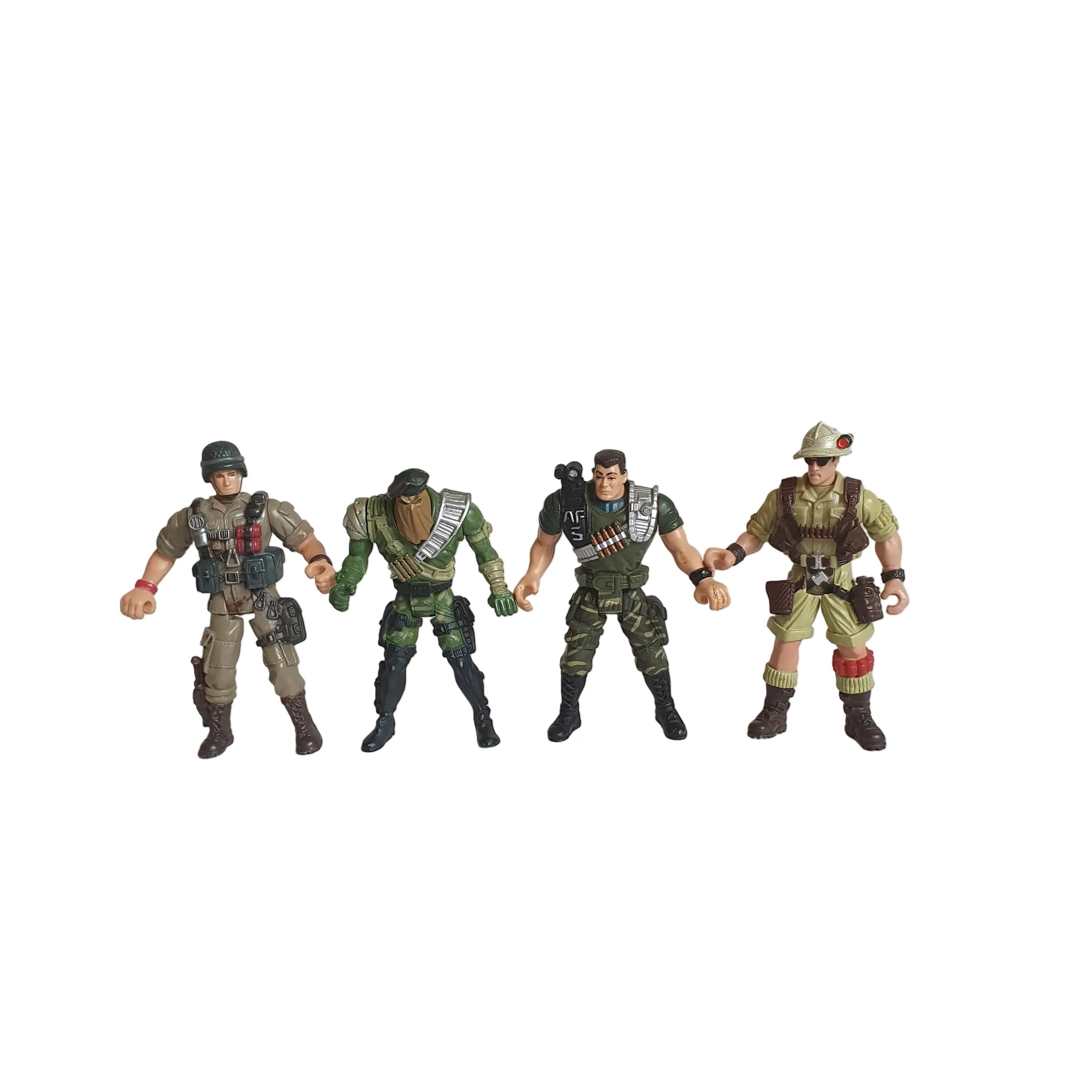 Vintage Chap Mei Soldier Force Action Figures Lot – Military Army