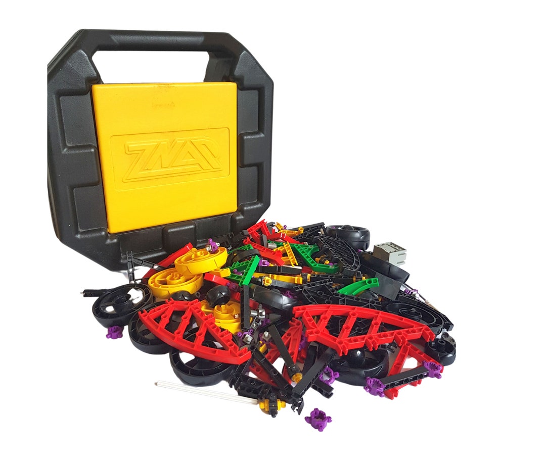 Vintage Lego Znap Construction Set W/ Take Along Storage Box (300