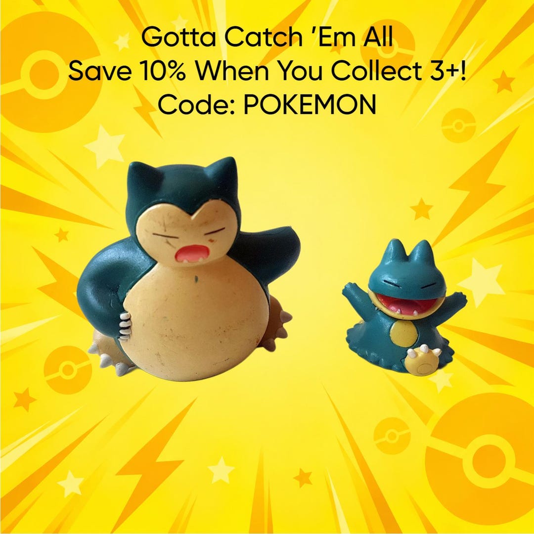 ヴィンテージ ポケモン図鑑 カビゴン フィギュア • 任天堂 ミニ