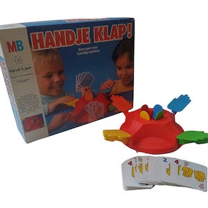Vintage Milton Bradley Hands Down Game