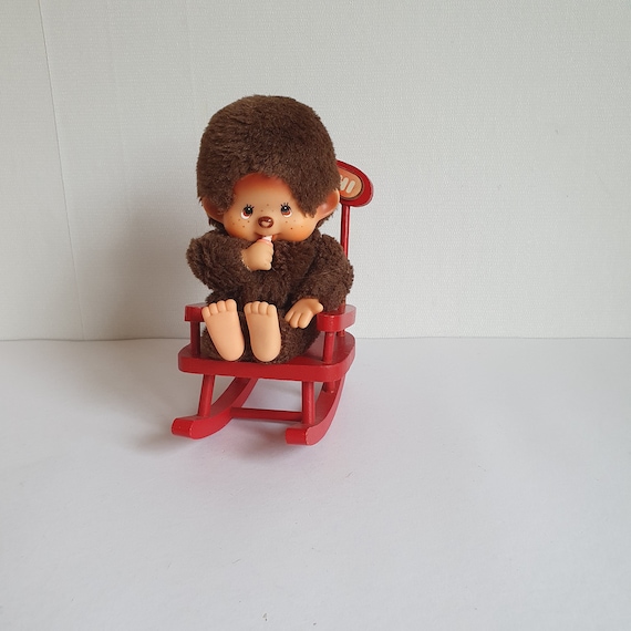 AKa6891 シーソー椅子？付 古い人形セット 当時物 AKa6891シーソー椅子