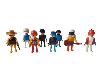 Lot de personnages et accessoires PLAYMOBIL 1974