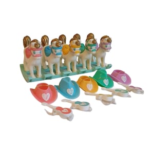 Vintage Tyco Quints Horse for 5 Playset
