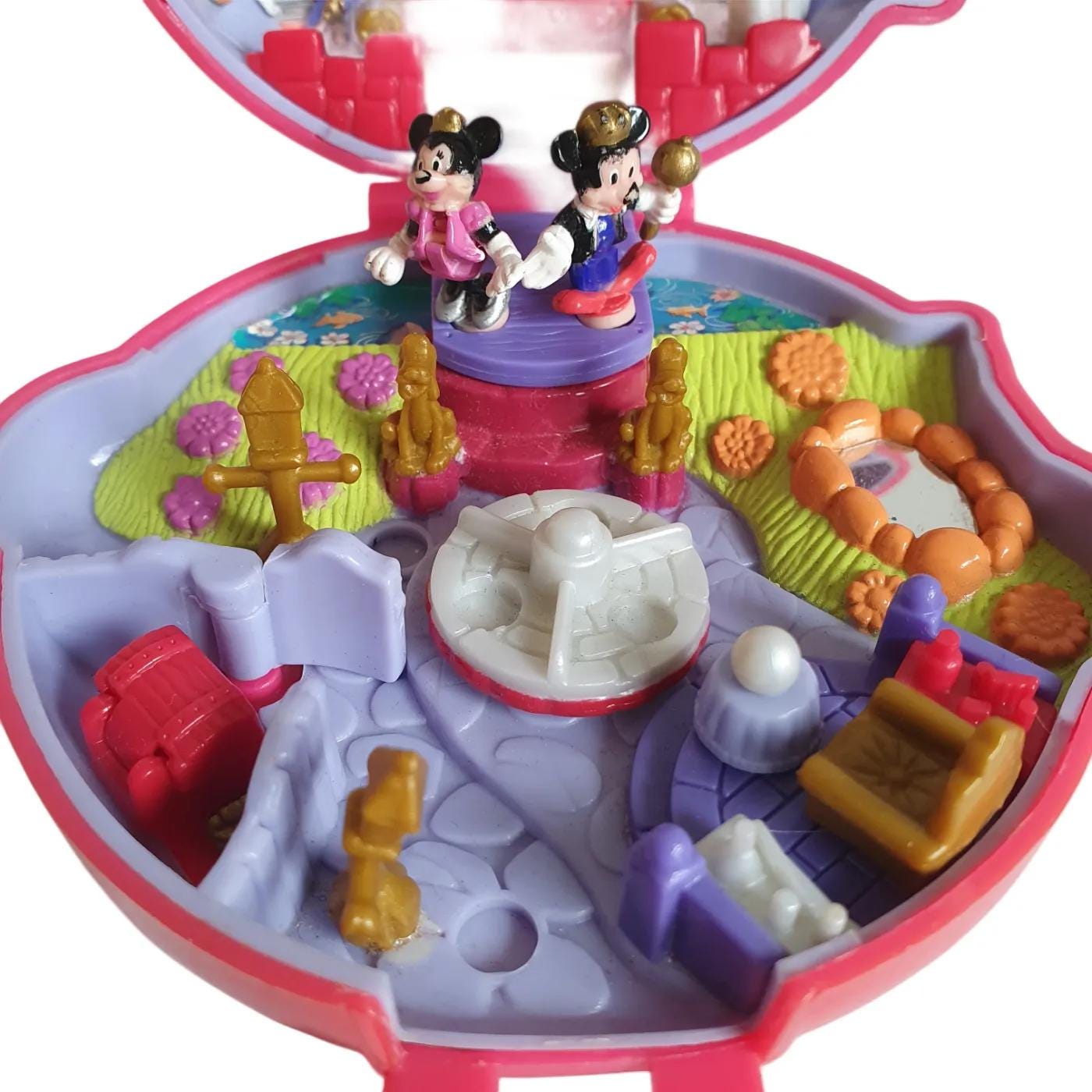 Vintage Bluebird 1996 Polly Pocket Minnie and Mickey Mouse