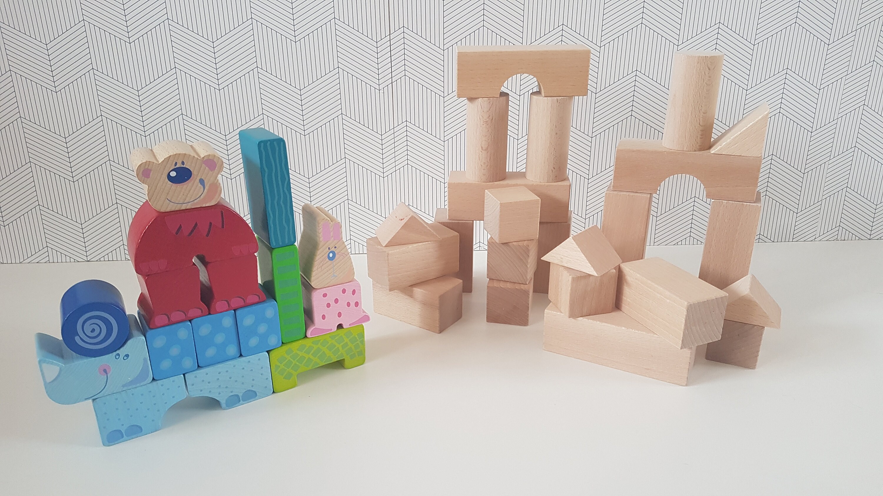 HABA　積み木　木製　154ピース 楽天市場】haba 積み木（積み木｜ベビー向けおもちゃ