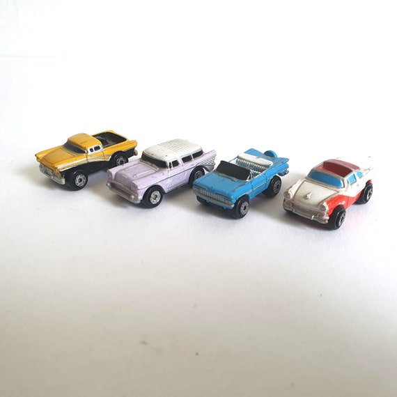 Vintage Galoob Micro Machines Micro Cars Chevy Impala Nomad Ford