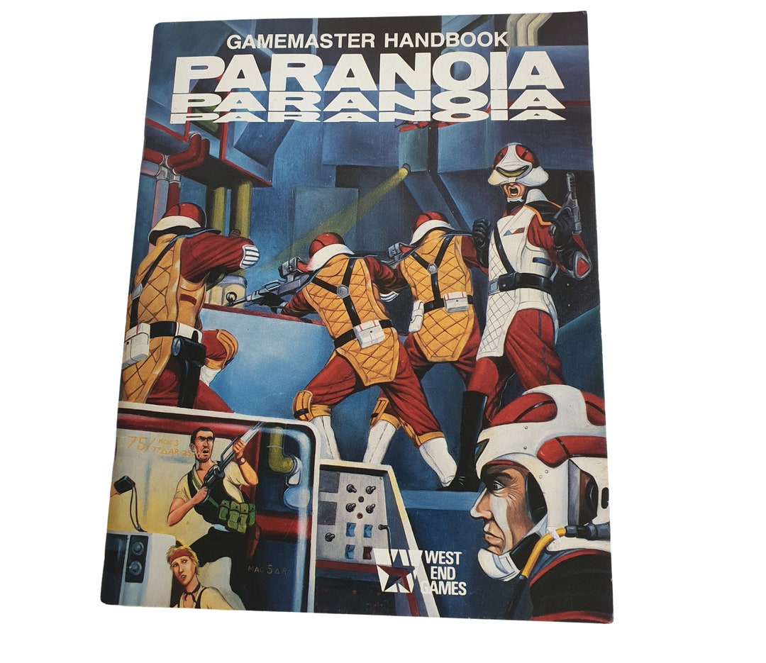 Vintage Gamemaster Handbook RPG Paranoia West End Games 1984 - Etsy