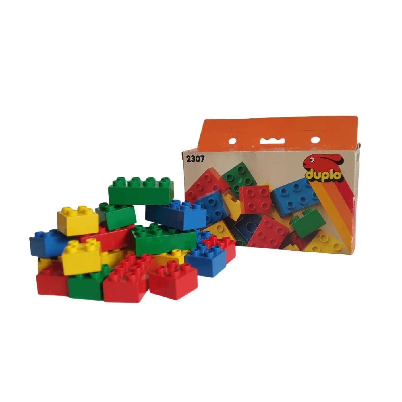 Vintage Boxed Lego Duplo Supplementary Basic Bricks Set #2307 - Etsy