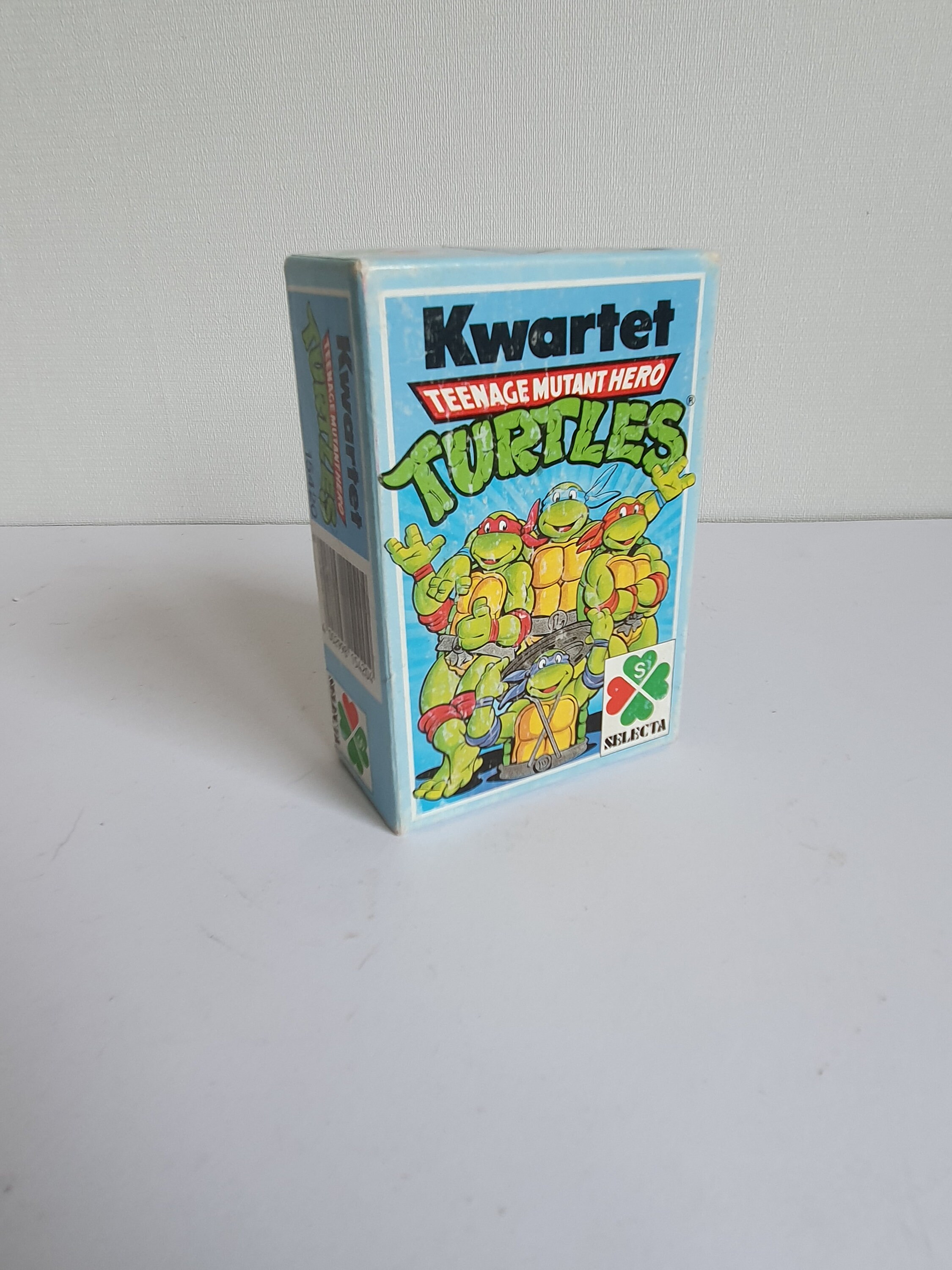 Vintage TMNT Teenage Mutant Ninja Turtles Go Fish Game Quartet