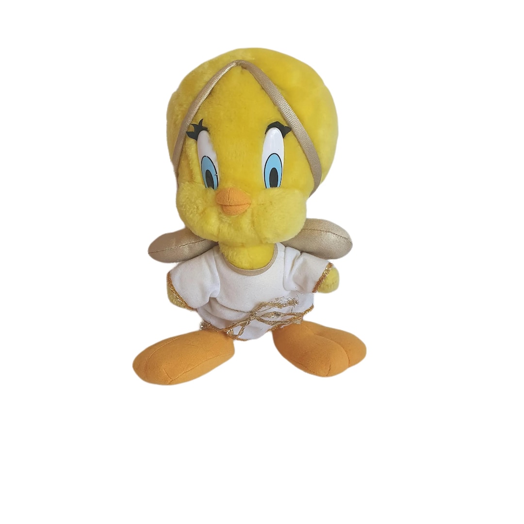 Play By Play Peluche Looney Tunes Titi Le Canari Jaune 40 CM - Tweety Officiel