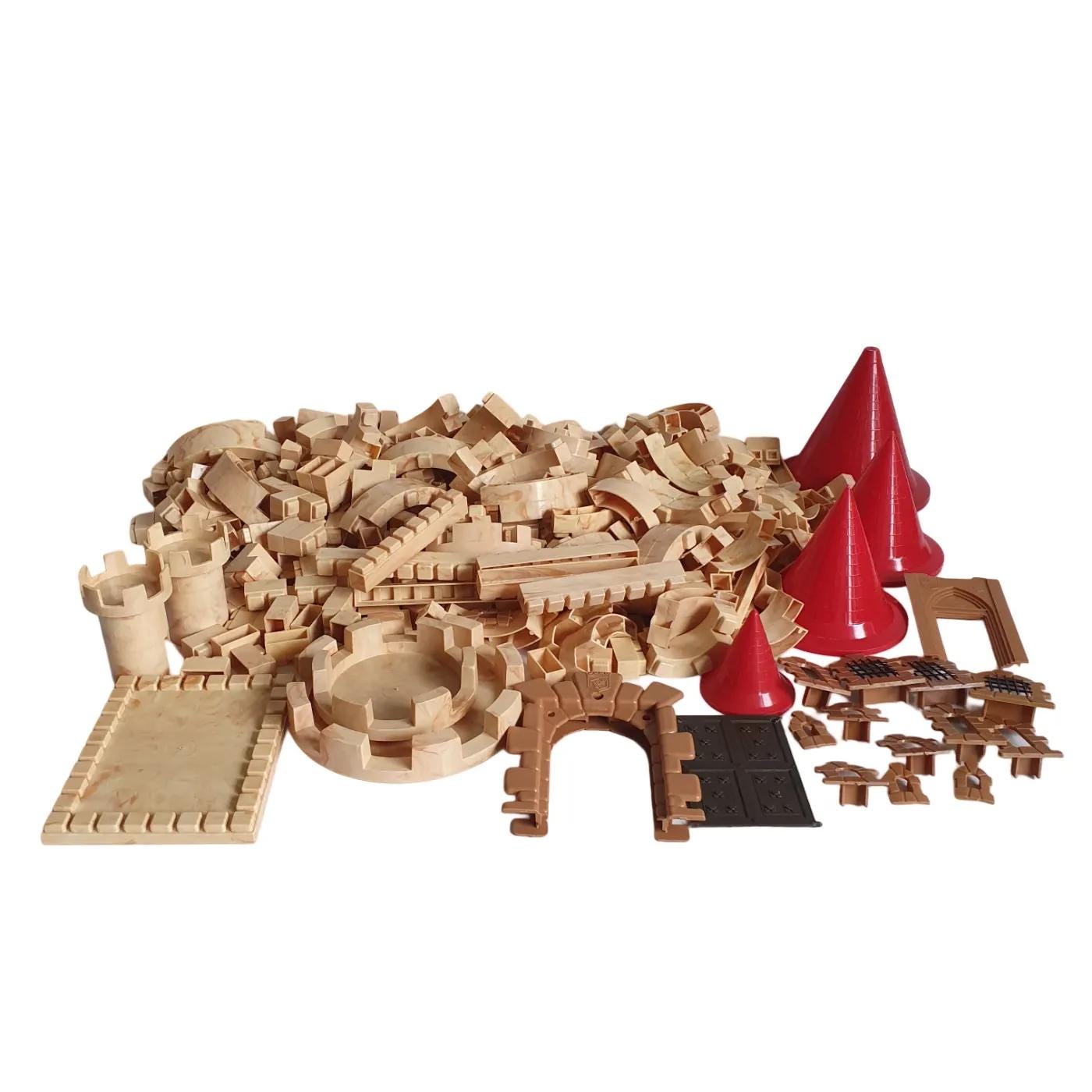 Vintage Cefa Castles Of Spain Zaragoza Castillos De Espana Construction Set (about 300 pcs)