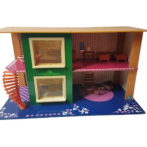 Vintage Modern Sio Design furnished dollhouse