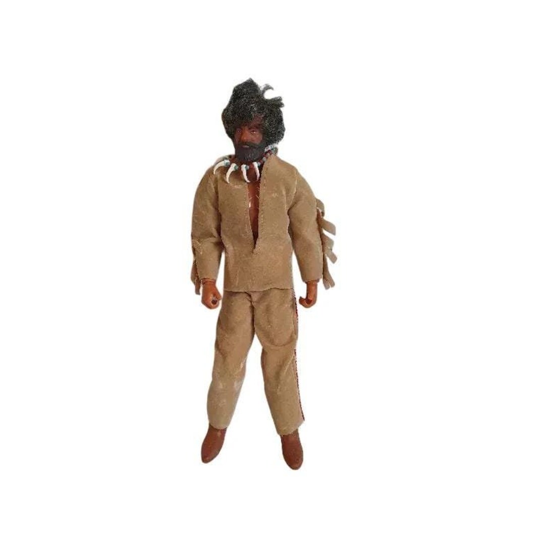 BIG JIM KARL MAY MATTEL OLD SUREHAND  RARE FIGURE IN THE ORIGINAL BOX