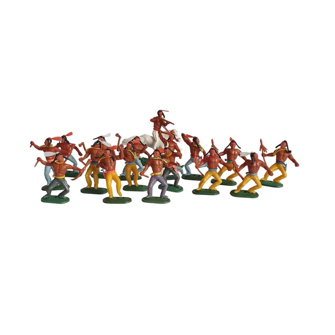 Playmobil , trappeur canoë indien ,3397