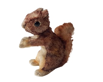 Vintage Steiff mohair squirrel Perri 8.6"