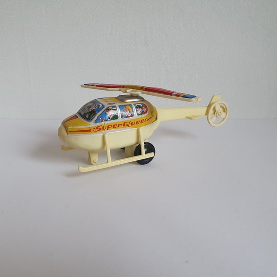 Vintage Kashiwai Lucky Toy Japan Tin Plastic Speed Queen Friction
