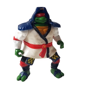 Vintage Playmates TMNT Auto Mutations Night Ninja Raph