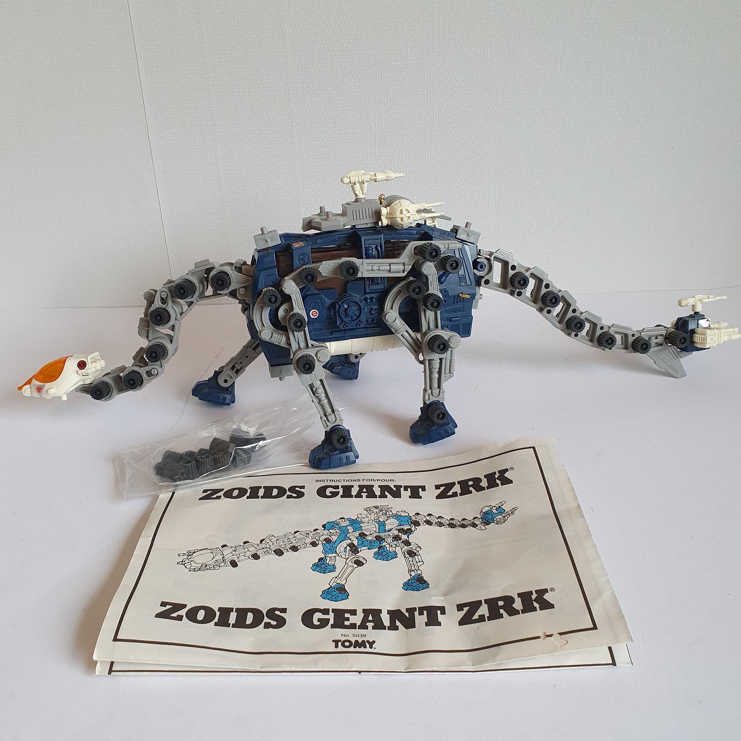 Vintage Tomy Bigasauru Giant ZRK Zoid - Etsy