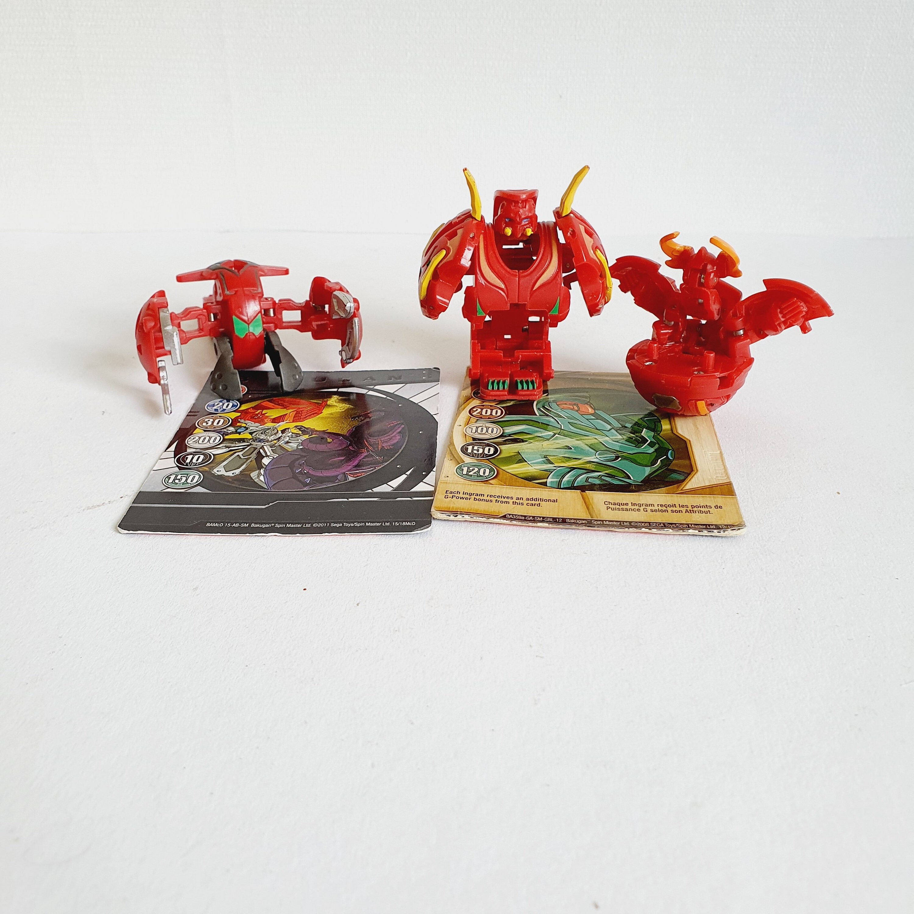 Spinmaster Bakugan Brawler Pyrus Reptak, Krakix & Hylash Trap - Etsy