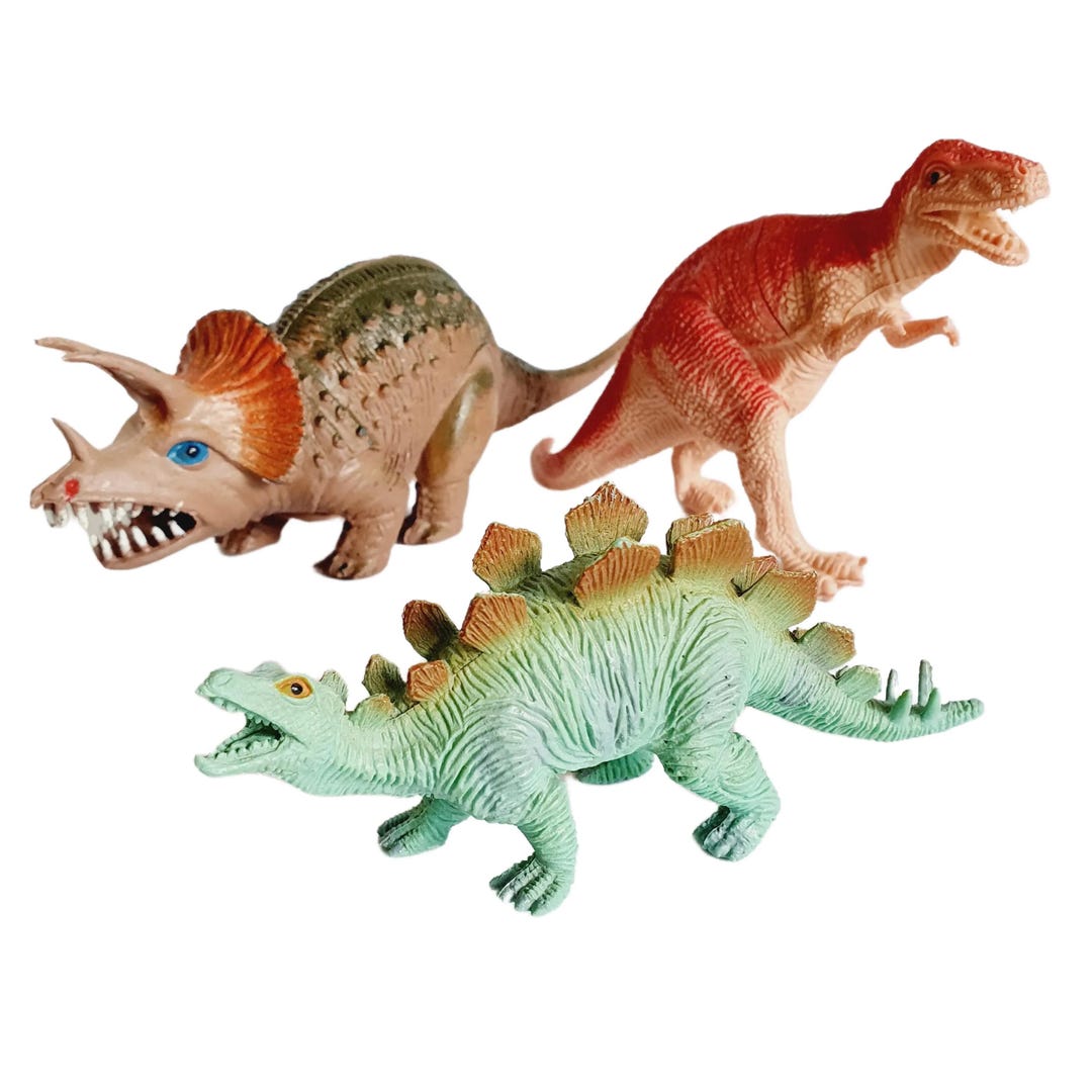 Vintage Bug-a-saurus Dinosaur Figures (lot of 3) - Etsy