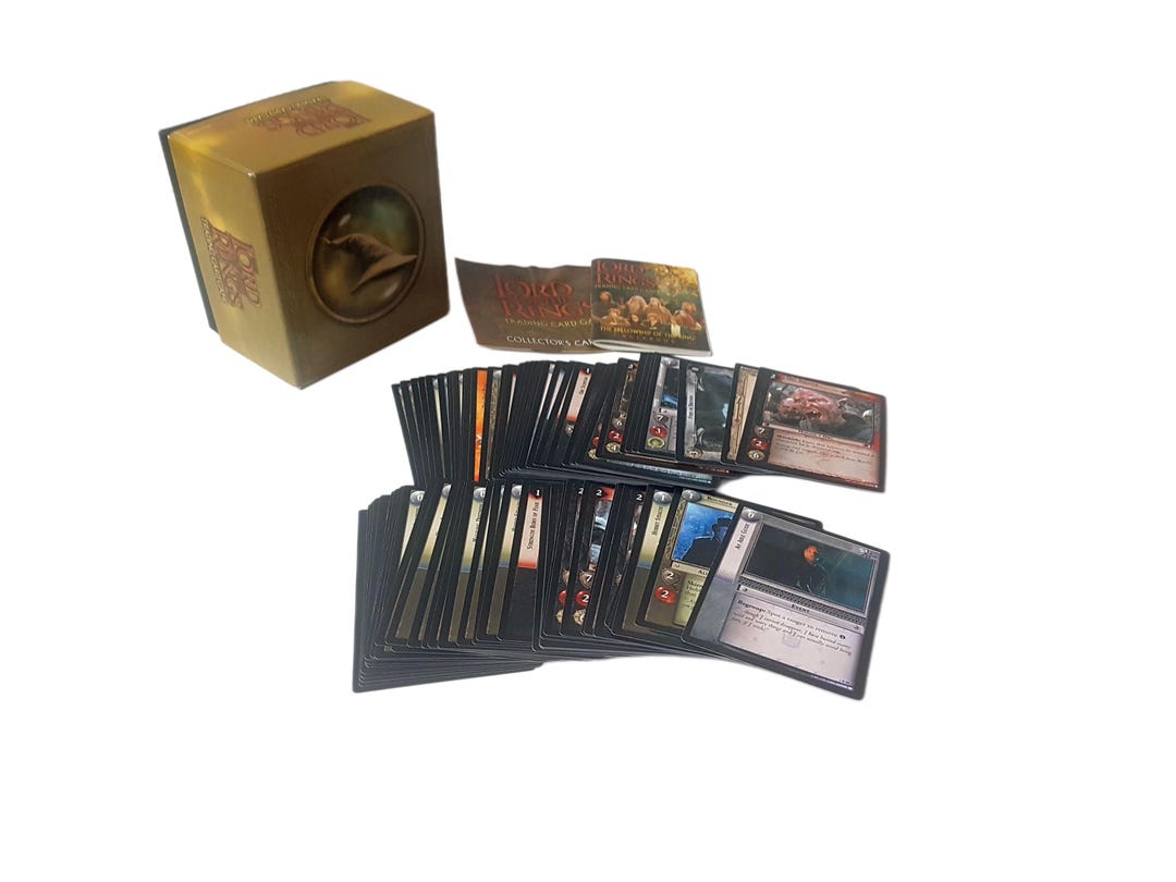 Vintage Decipher Lord of the Rings Trading Card Game (lot of 75) - Etsy