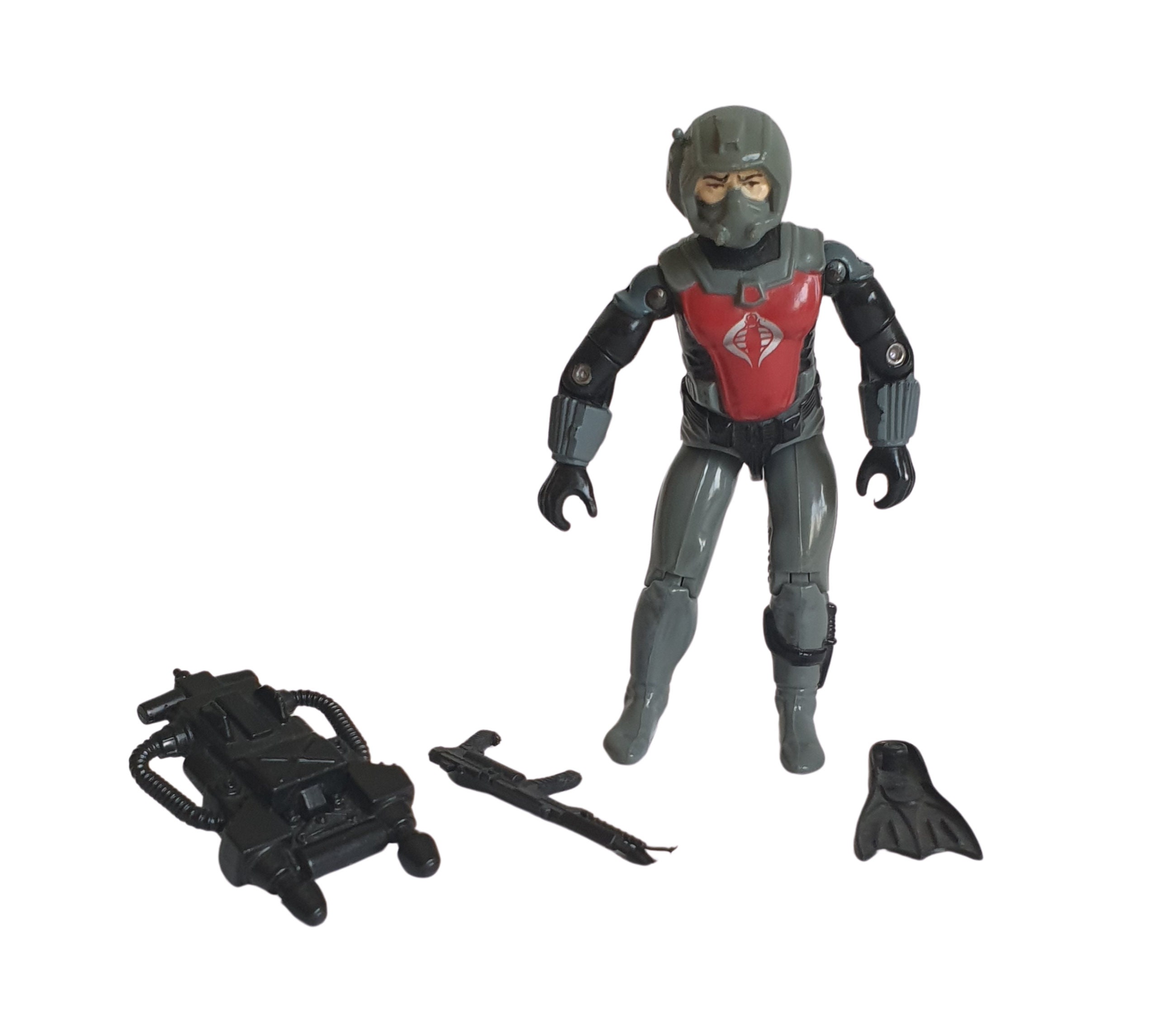 Vintage Hasbro Joe Eels V1 Cobra Frogman Action Figure