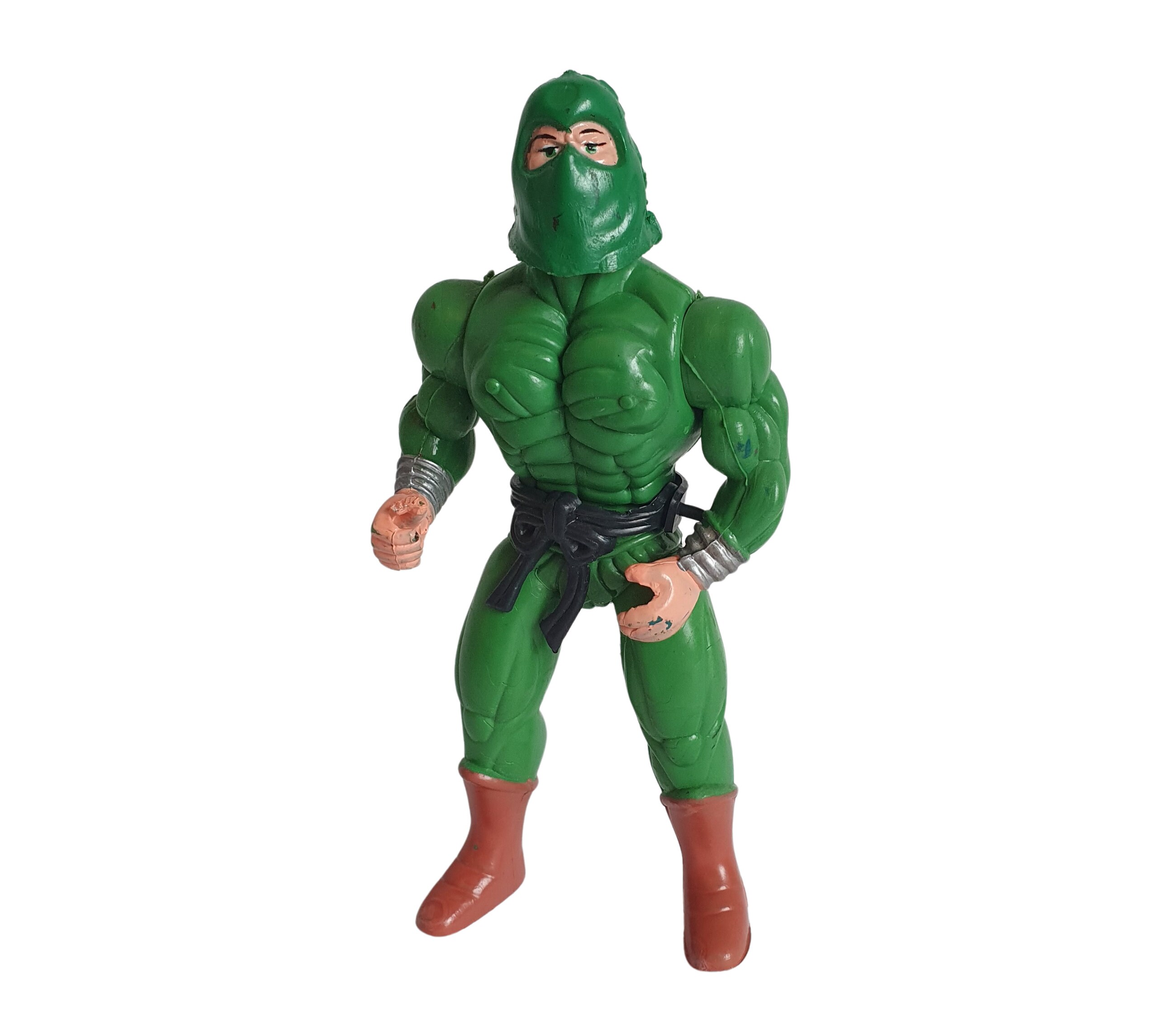Vintage Green Ninja Commandos MOTU KO Bootleg Figure 5.9 Etsy