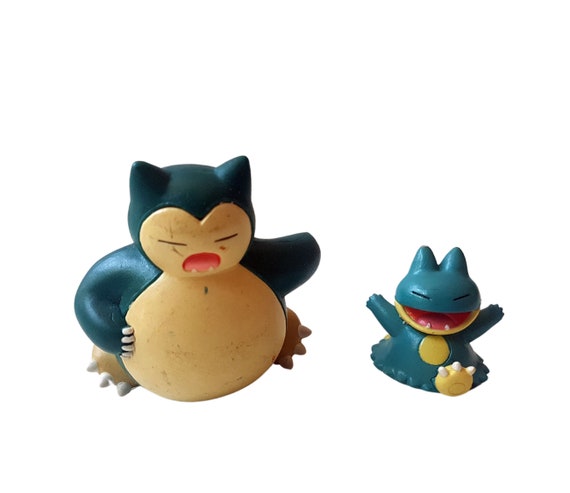 ヴィンテージポケモンずかん カビゴンとマンクラックス フィギュア