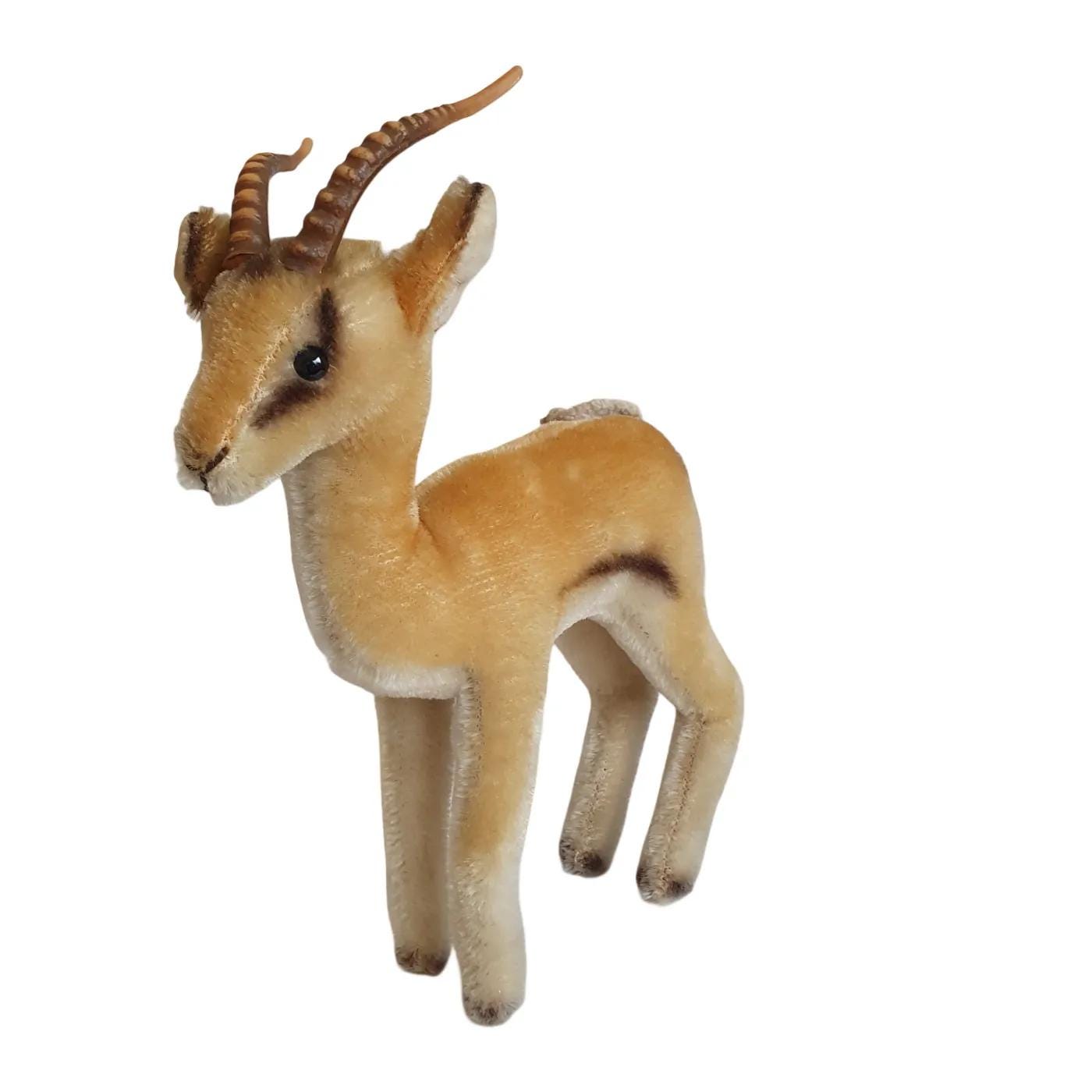 シュタイフ Steiff ヴィンテージ ぬいぐるみ ガゼル インパラ 鹿 Vintage Steiff Springbok Antelope Pronghorn Yuku 9