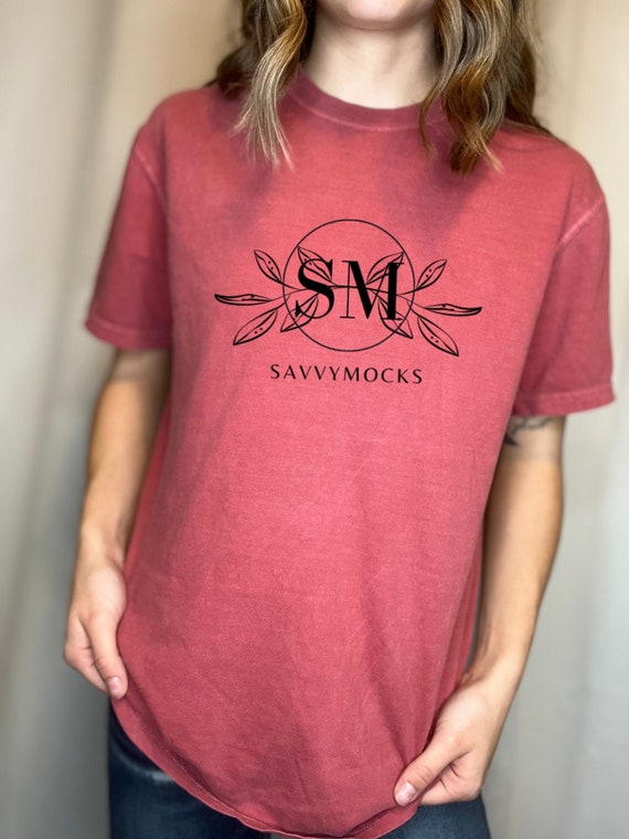 bright crimson color shirt