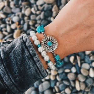 Western Turquoise Bracelets | Beaded Bracelets