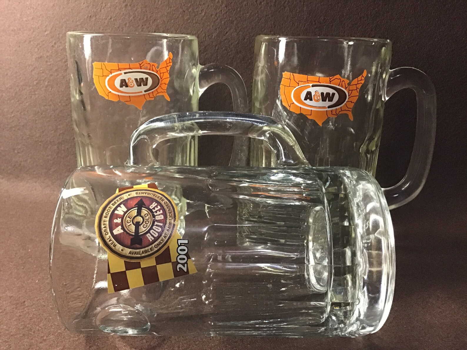 Vintage A&W Root Beer Mugs. Two styles to choose from. Etsy