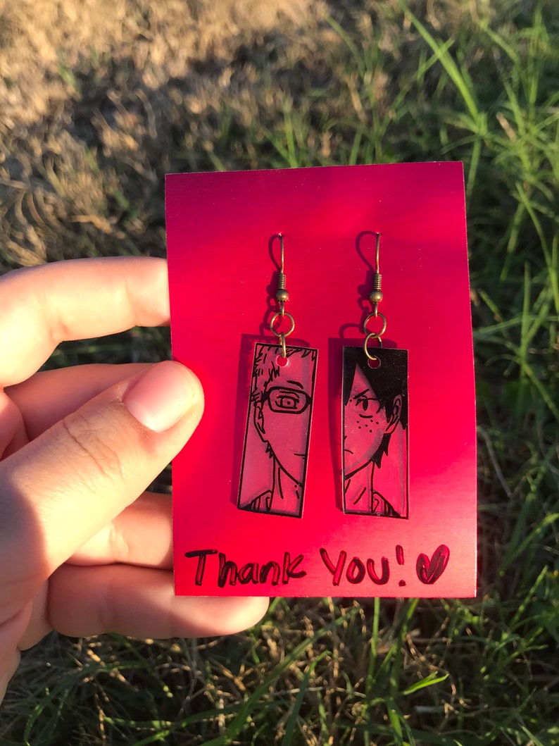 Yamaguchi /& Tsukishima Earrings