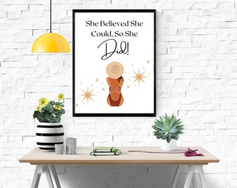 Wall Art for Women Printable, Women Wall Art Prints, Women Wall Decor, Female Empowerment Prints