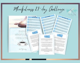 Mindfulness Challenge Ebook, 21-day challenge, mindful living,