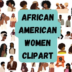Afroamerikanische Frauen Clipart