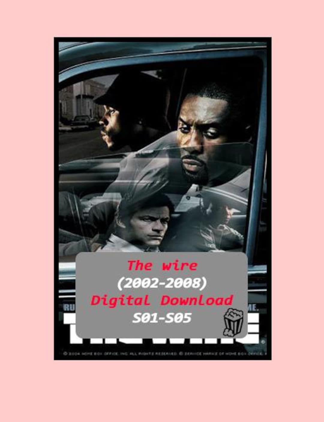 Wire Complete The Wire Complete 5 Seasons TV Show Digital Download Special Extras - Etsy